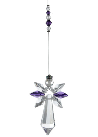 Wild Things Large Crystal Guardian Angel Amethyst