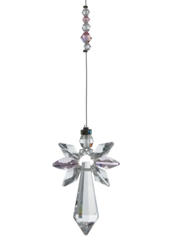 Wild Things Large Crystal Guardian Angel Rose