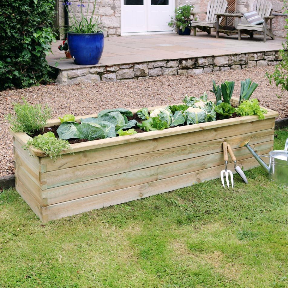 Zest Sleeper Raised Veg Bed | Narrow Raised Bed