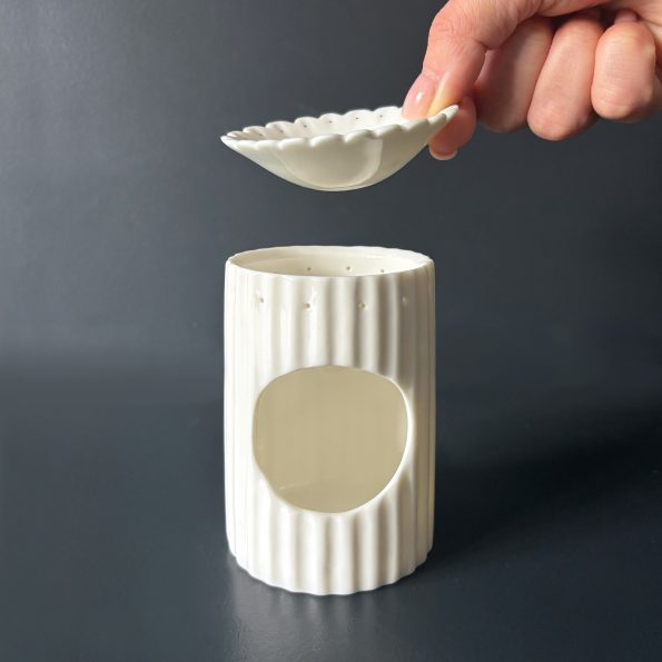 East of India Wax Melt Burner - May Your Troubles Melt Away