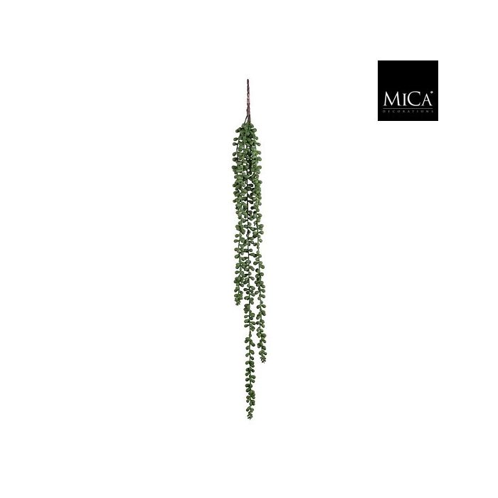 Mica Artificial Senecio Hanging Plant 71cm