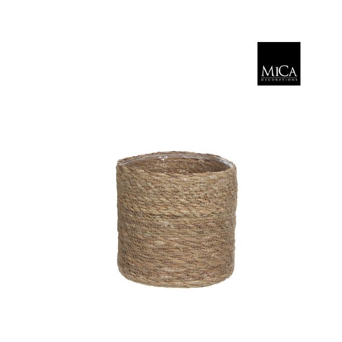 Mica Atlantic Seagrass Plant Basket 20cm