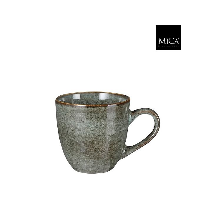 Mica Tabo Stoneware Mug Green