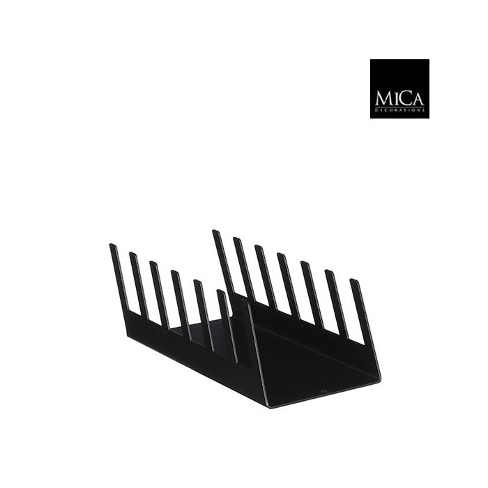Mica Iron Plate Holder Black