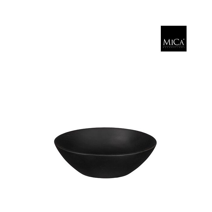 Mica Tomar Mango Wood Bowl Black