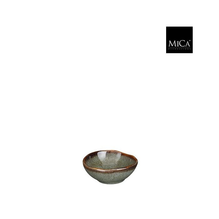 Mica Tabo Stoneware Bowl Green