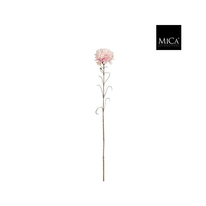 Mica Artificial Carnation Stem Pink 66cm
