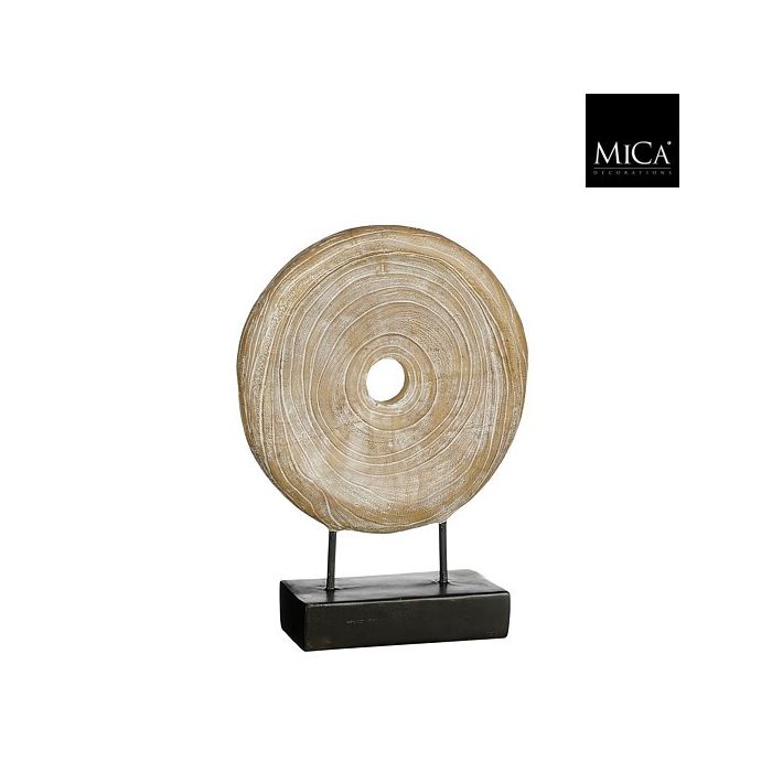 Mica Abstract Circle Standing Decor 33.5cm