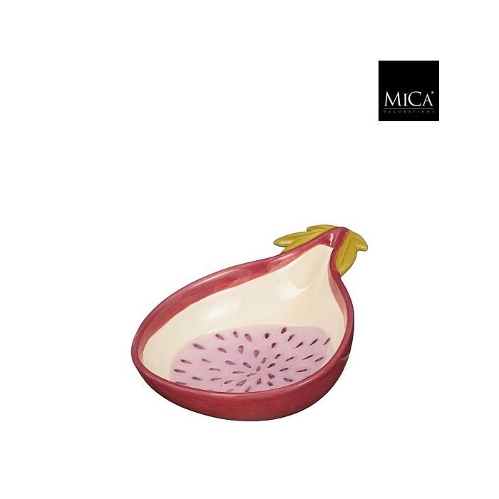 Mica Fresh Stoneware Fig Bowl Purple