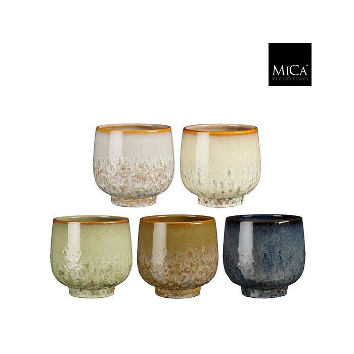 Mica Mylo Round Pot H15 x D15cm