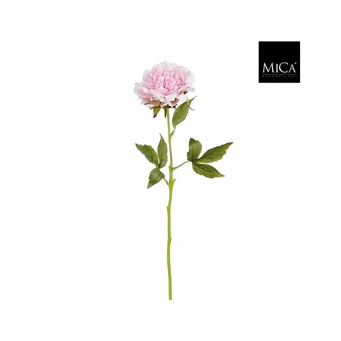 Mica Artificial Real Touch Peony Pink 57cm