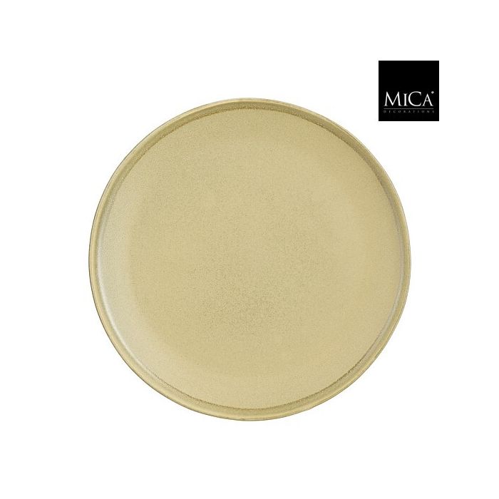 Mica Nika Stoneware Plate Green 27cm