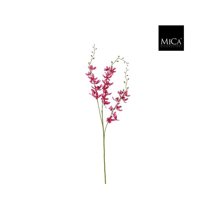 Mica Artificial Orchid Fuchsia Stem 95cm