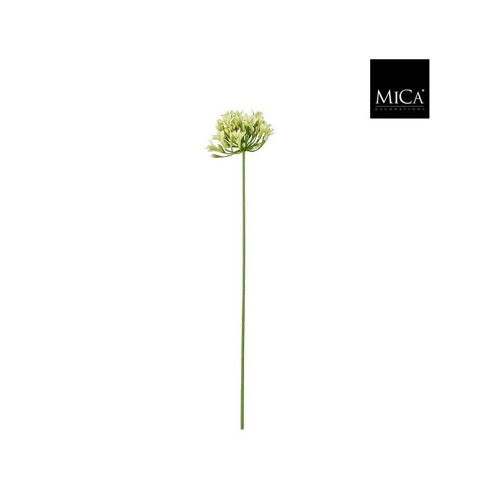 Mica Faux Agapanthus Stem Green