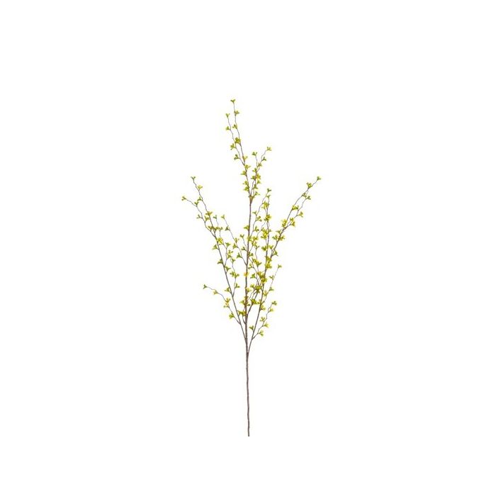 Mica Artificial Blossom Spray Yellow 94cm