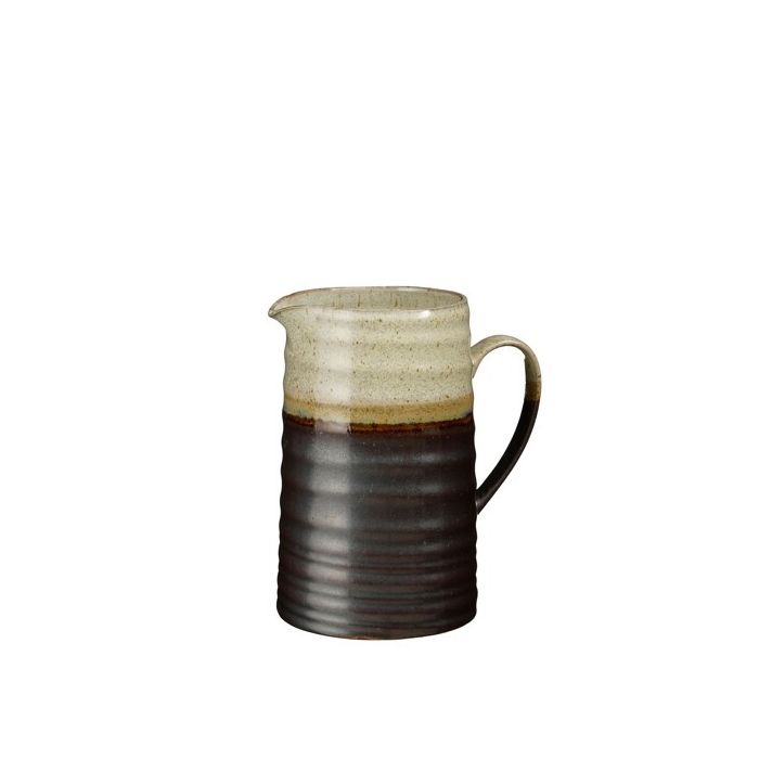 Mica Ethan Porcelain Jug Black 22cm