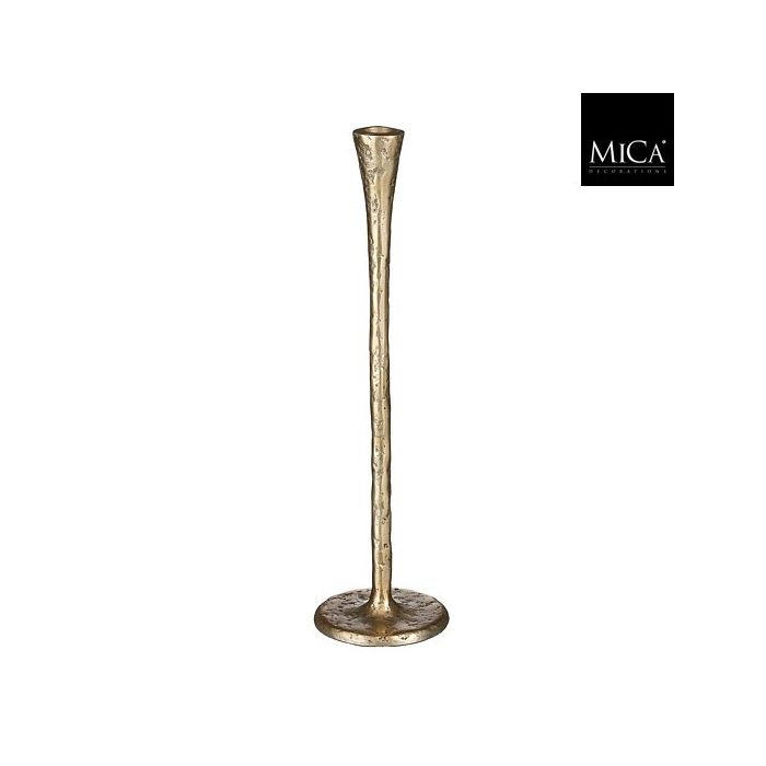 Mica Norwin Candleholder Gold Antique 41 x 11cm