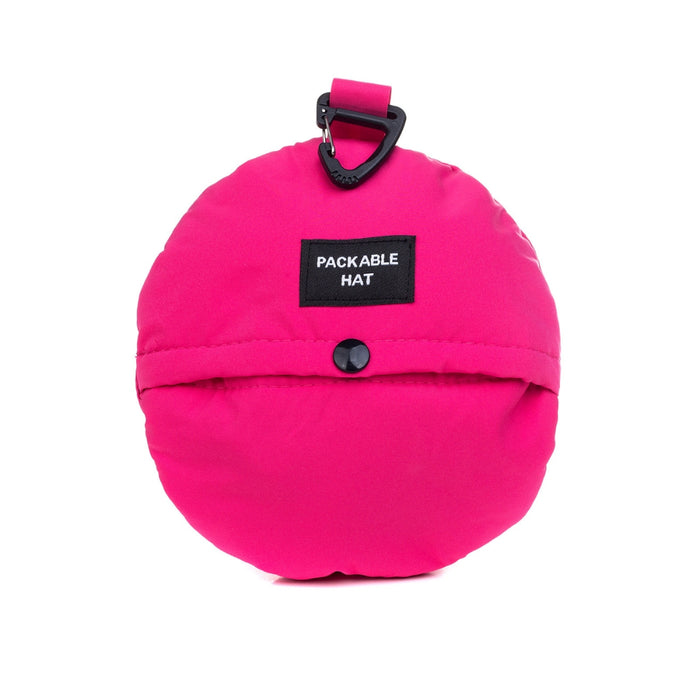 Park Lane Waterproof Packable Bucket Hat Lipstick
