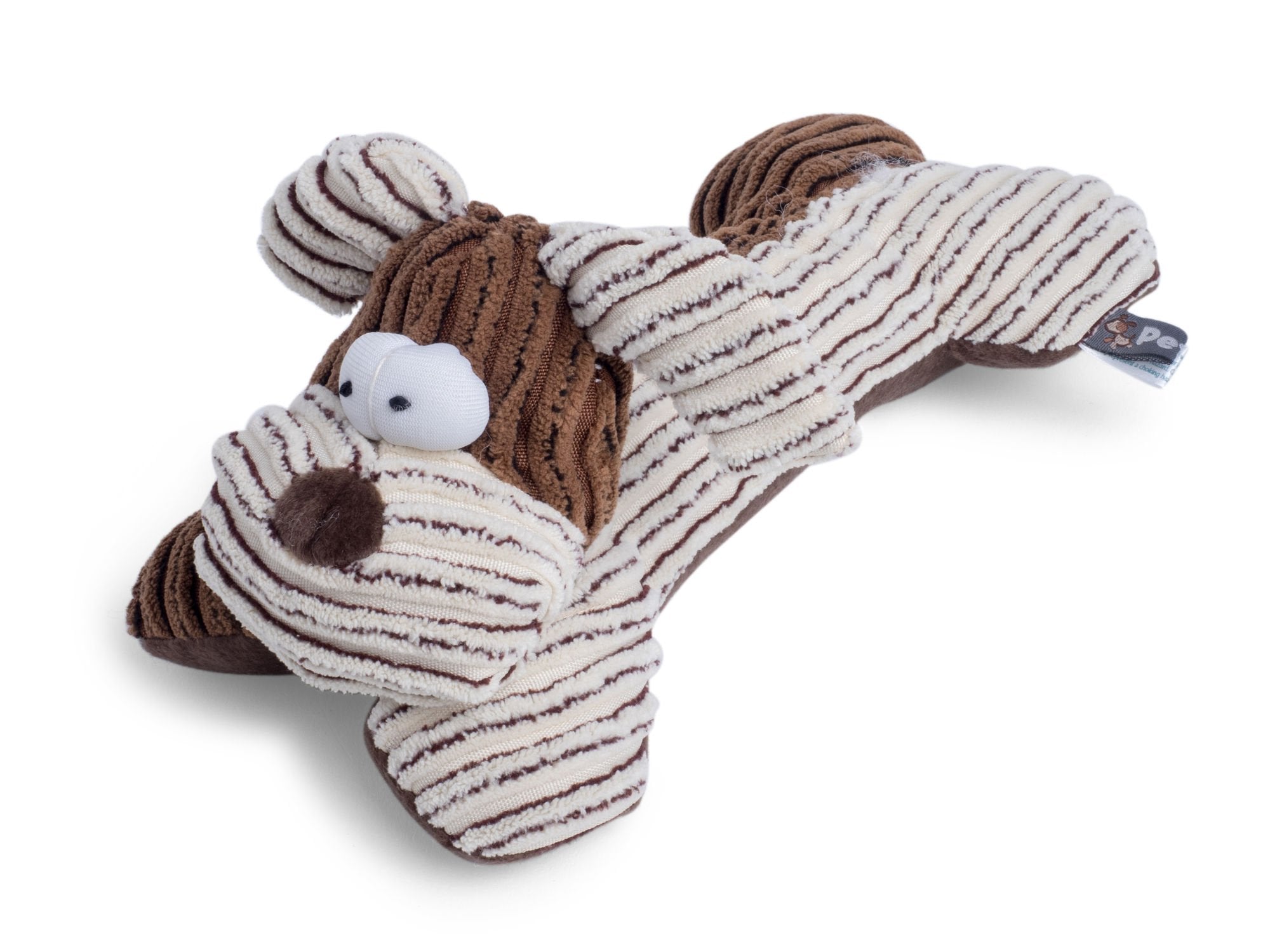 Petface Buddies Squeaky Doggy Bone Dog Toy