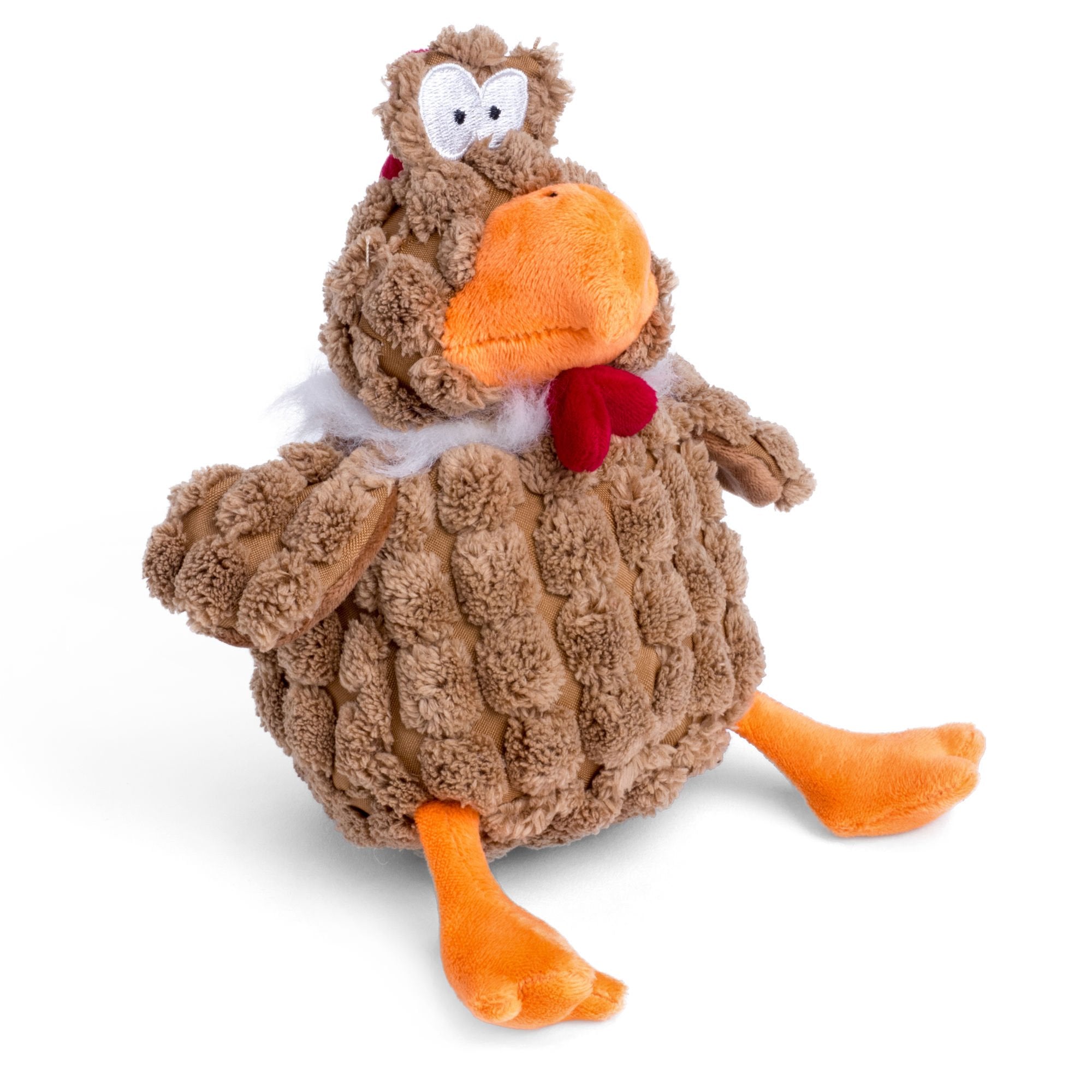 Petface Buddies Chunky Chicken Plush Dog Toy