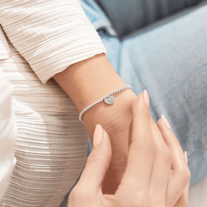 Joma Jewellery A Little 'Special Daughter' Bracelet in Silver Plating