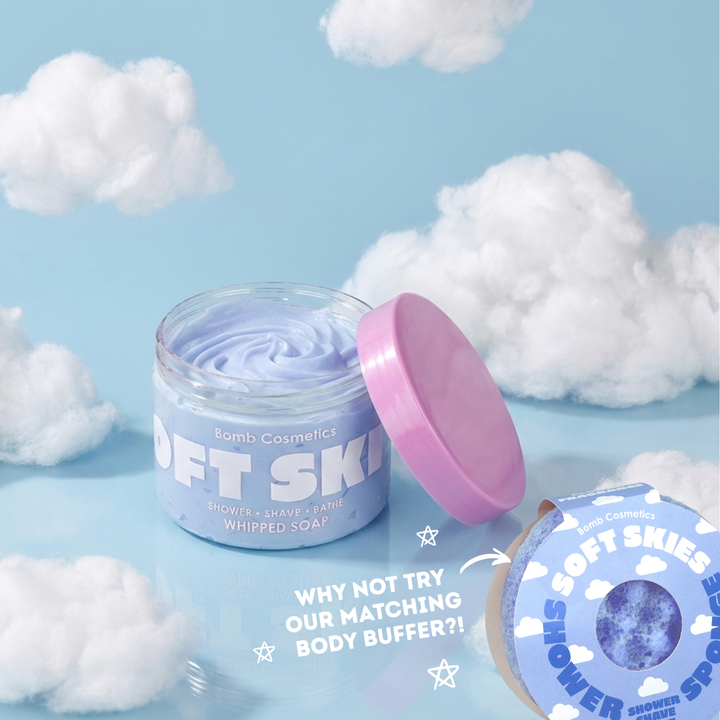 Bomb Cosmetics Soft Skies Whipped Soap
