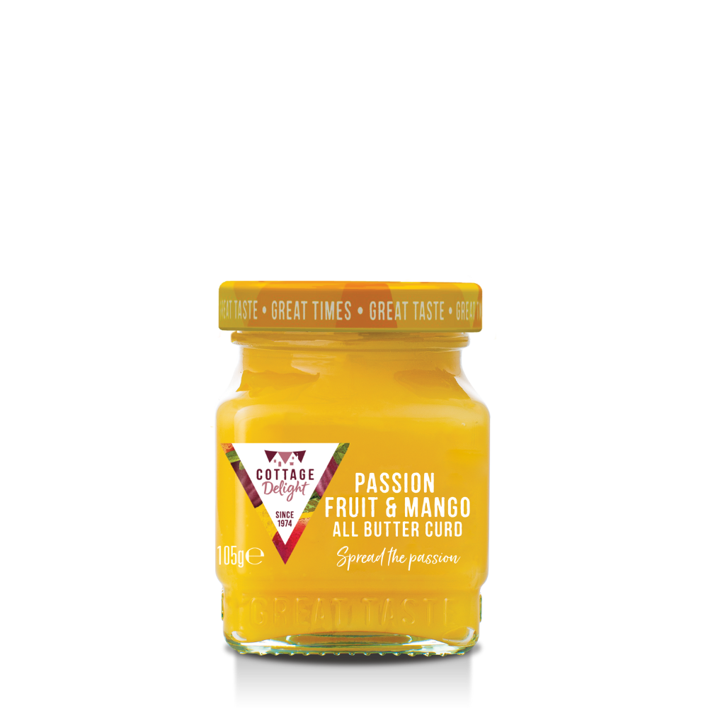 Cottage Delight Passion Fruit & Mango All Butter Curd 105g