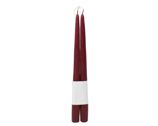 Decoris Dinner Candle Oxblood 32cm