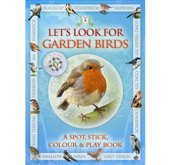 Let's Look For Garden Birds Book