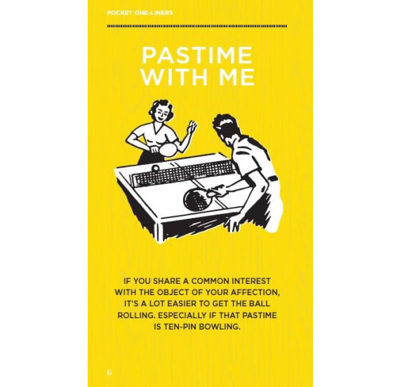 One Liners Cheesy Chat Up Lines Book