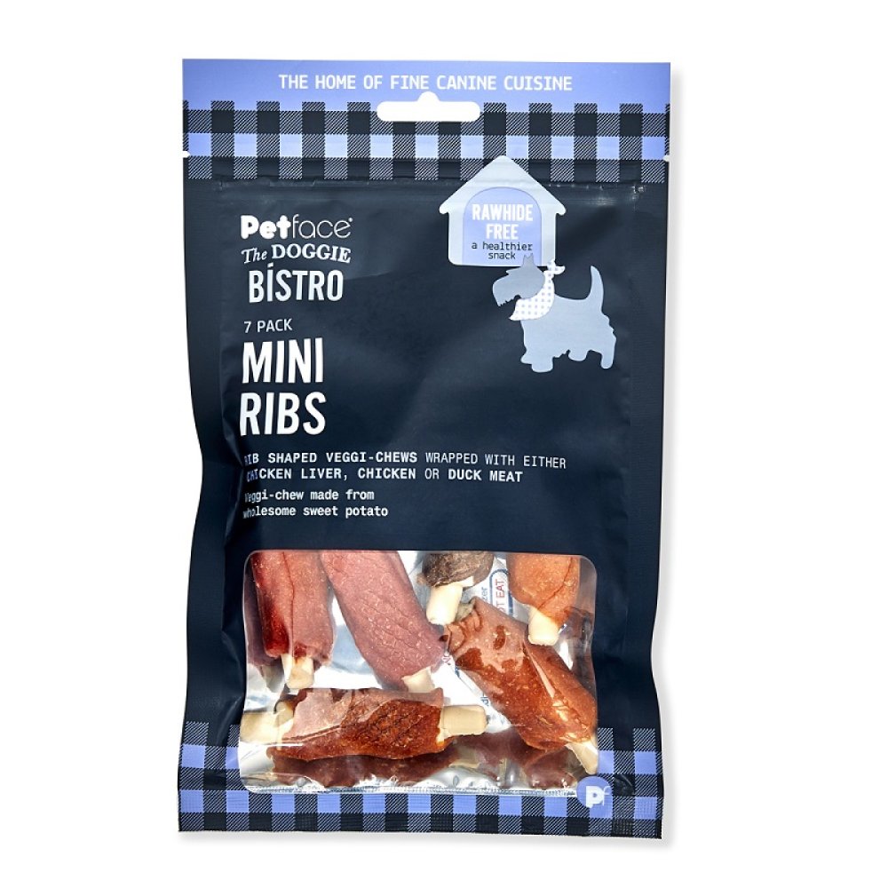 Doggie Bistro Mini Ribs 7 Pack