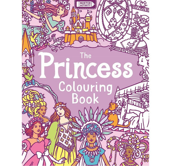 The Princess Colouring Book 5+ Book