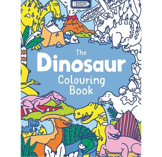 The Dinosaur Colouring Book 5+