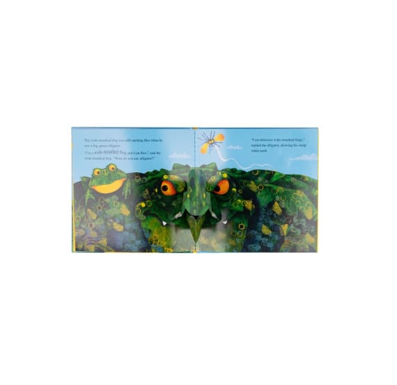 Pop Up Wide Mouthed Frog Book