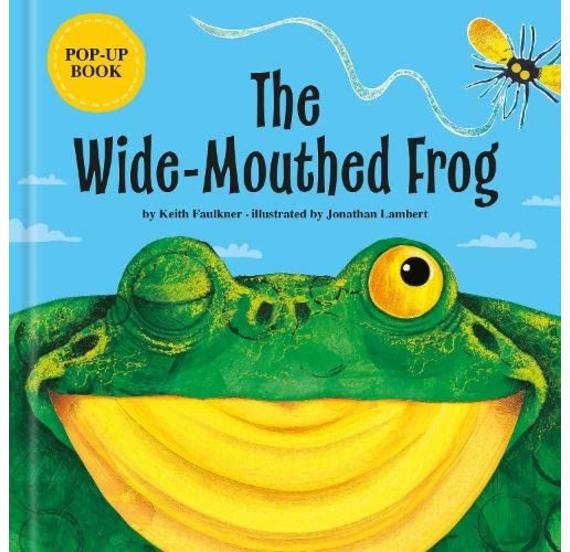 Pop Up Wide Mouthed Frog Book