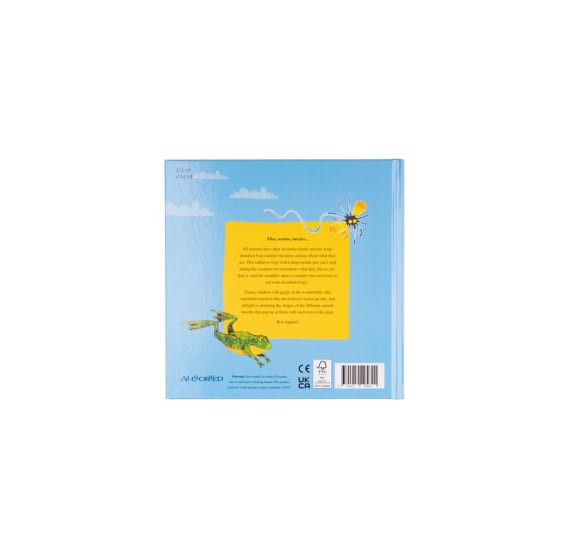 Pop Up Wide Mouthed Frog Book