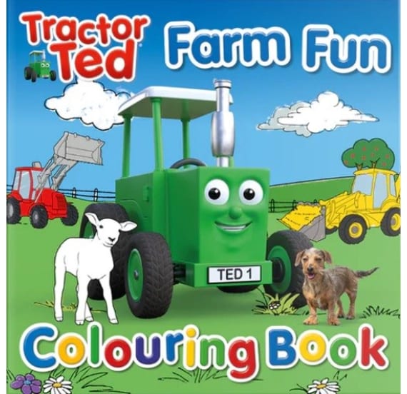 Tractor Ted Colouring Book Farm Fun