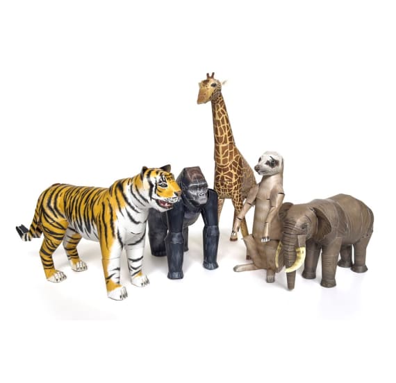 Allsorted Make Your Own Wild Animals Book