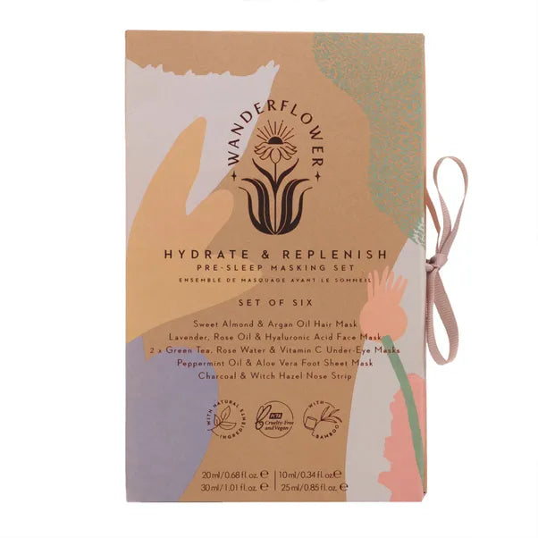 Wanderflower Hydrate & Replenish - Pre Sleep Masking Set