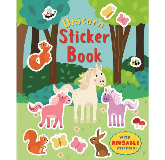 Sticker Book Unicorns
