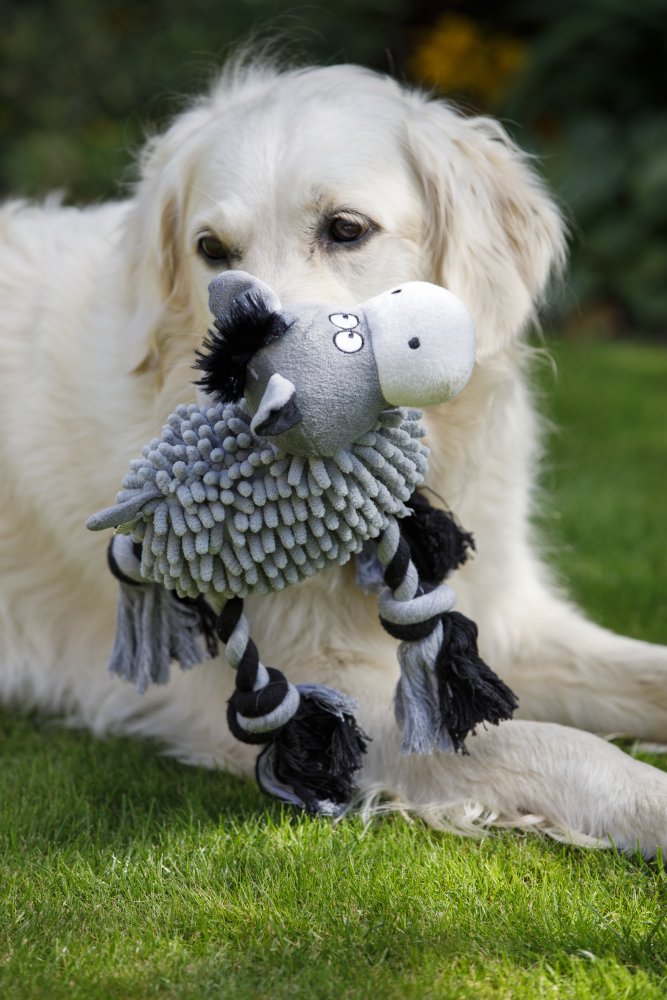 Petface Buddies Noodle Donkey Plush Dog Toy