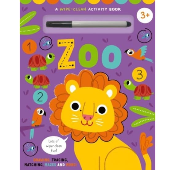 Wipe Clean Activity Zoo Book