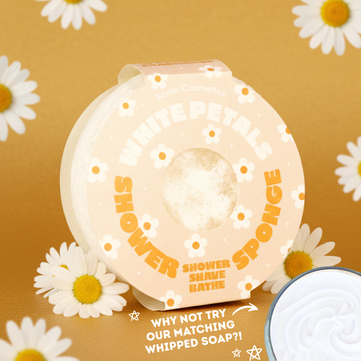 Bomb Cosmetics White Petals Body Buffer