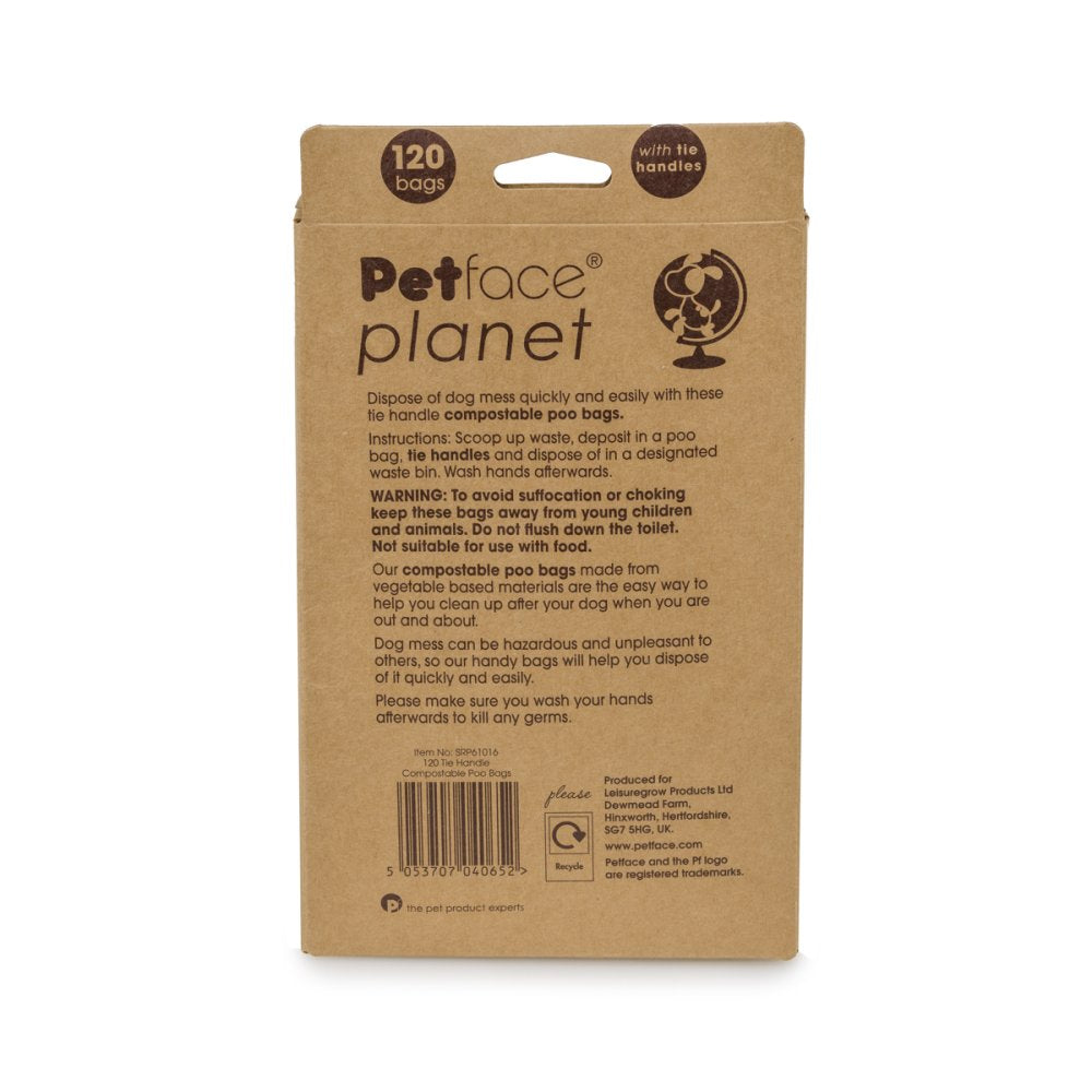 Petface Planet Compostable 120 Pack