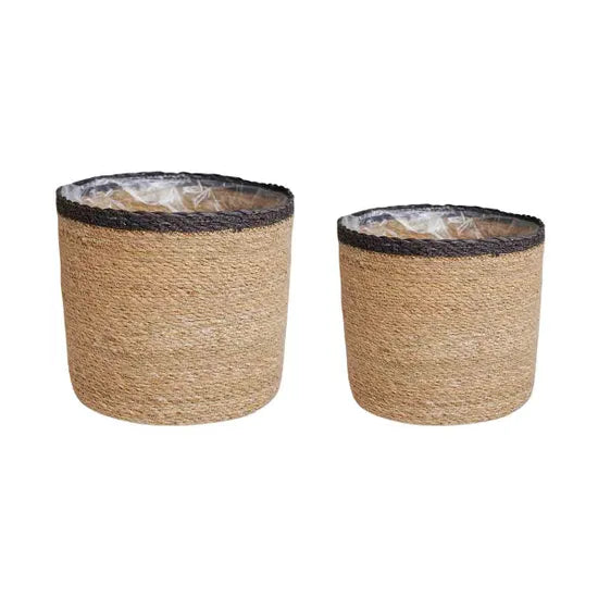 Ivyline Theo Grey Rim Basket