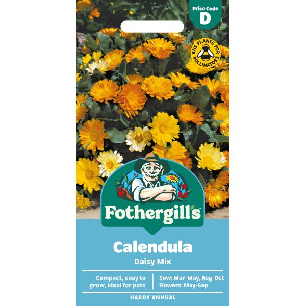 Mr Fothergills Calendula Daisy Mix