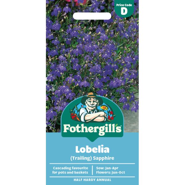Mr Fothergills Lobelia (Trailing) Sapphire