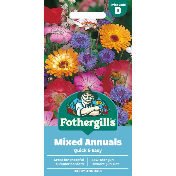 Mr Fothergills Mixed Annuals Quick & Easy