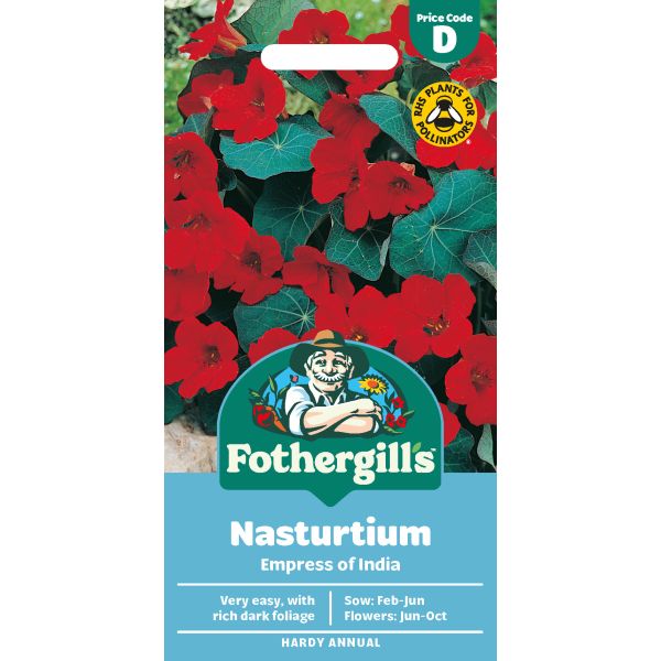 Mr Fothergills Nasturtium Empress Of India