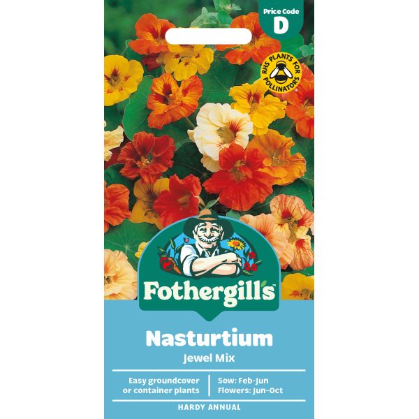 Mr Fothergills Nasturtium Jewel Mix